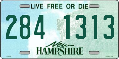 NH license plate 2841313