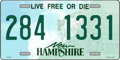 NH license plate 2841331