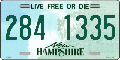 NH license plate 2841335