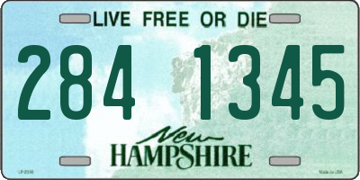 NH license plate 2841345