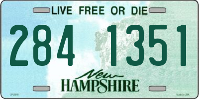 NH license plate 2841351