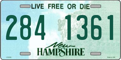 NH license plate 2841361