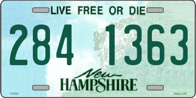 NH license plate 2841363