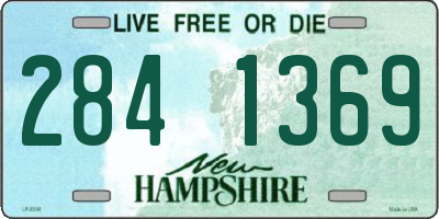 NH license plate 2841369