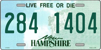 NH license plate 2841404
