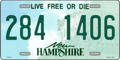 NH license plate 2841406