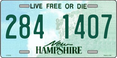 NH license plate 2841407