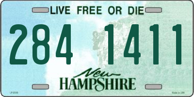 NH license plate 2841411