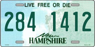 NH license plate 2841412