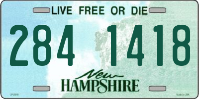NH license plate 2841418