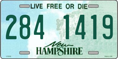 NH license plate 2841419