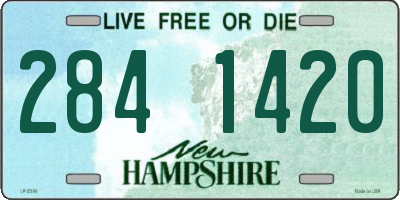 NH license plate 2841420