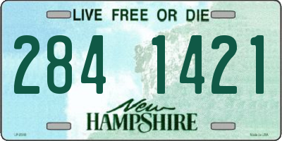 NH license plate 2841421