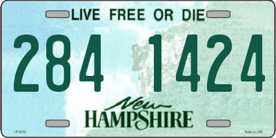 NH license plate 2841424