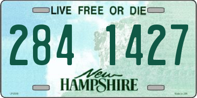 NH license plate 2841427