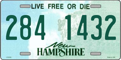 NH license plate 2841432