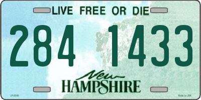 NH license plate 2841433