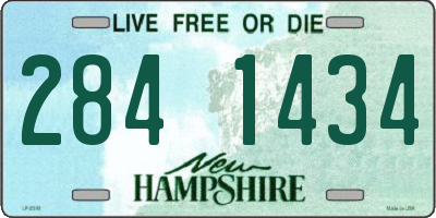 NH license plate 2841434