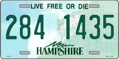 NH license plate 2841435