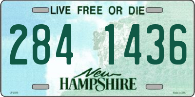 NH license plate 2841436