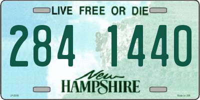 NH license plate 2841440