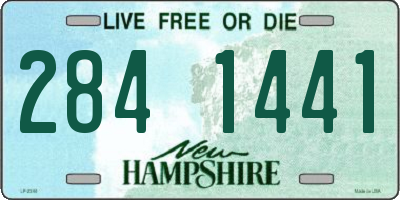 NH license plate 2841441
