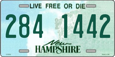 NH license plate 2841442
