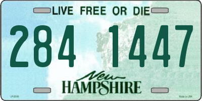 NH license plate 2841447