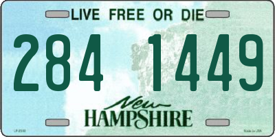 NH license plate 2841449