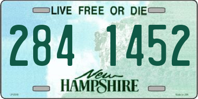 NH license plate 2841452