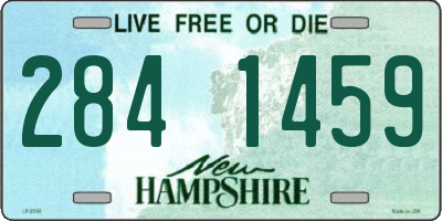 NH license plate 2841459