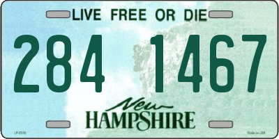 NH license plate 2841467