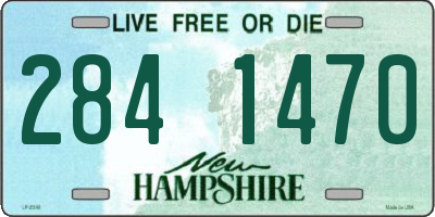 NH license plate 2841470