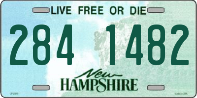 NH license plate 2841482