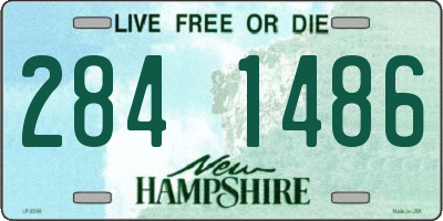 NH license plate 2841486