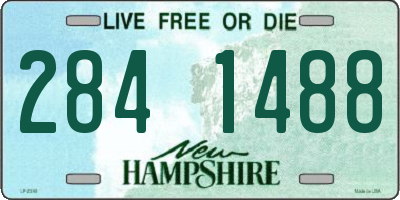 NH license plate 2841488