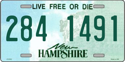 NH license plate 2841491
