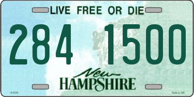 NH license plate 2841500