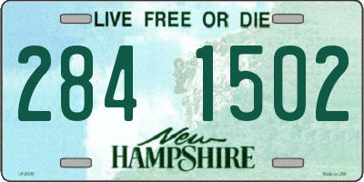 NH license plate 2841502
