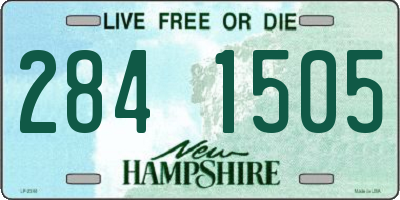 NH license plate 2841505