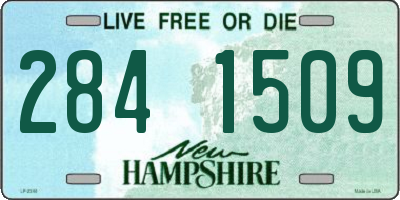 NH license plate 2841509