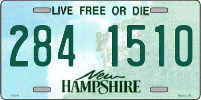 NH license plate 2841510