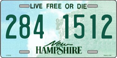 NH license plate 2841512