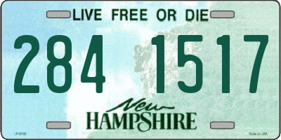 NH license plate 2841517