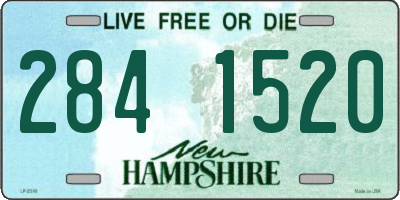 NH license plate 2841520