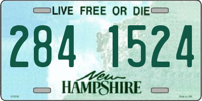 NH license plate 2841524