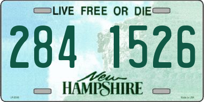 NH license plate 2841526