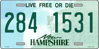 NH license plate 2841531