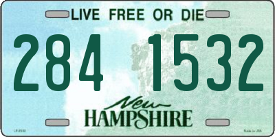 NH license plate 2841532