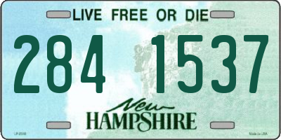 NH license plate 2841537